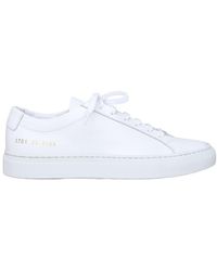 Common Projects - Front Strapped Low-Top Casual Shoes - Lyst