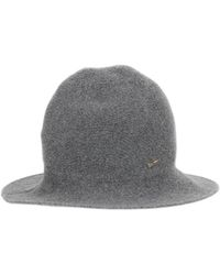 Borsalino - Angelina Cloche Logo-Plaque Hat - Lyst