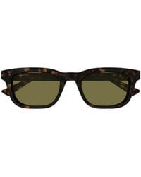 Gucci - Rectangle Sunglasses - Lyst