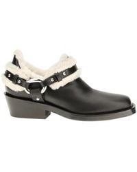 Rabanne - Block-Heel Ankle Boots - Lyst