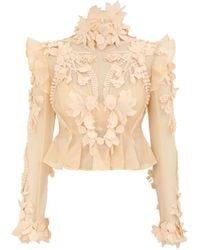 Zimmermann - Hypnotic Blouse - Lyst