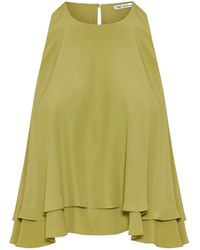 Ami Paris - Ruffled Blouse - Lyst
