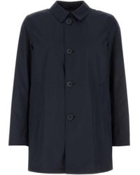 Herno - Long-Sleeved Button-Up Jacket - Lyst