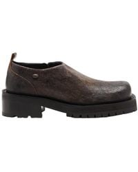 DIESEL - D-Texan Zip-Detail Derby Shoes - Lyst