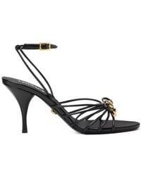 Versace - Opera Bow Sandals - Lyst