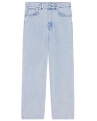 Drole de Monsieur - Drôle De Monsieur Baggy Straight-Leg Jeans - Lyst