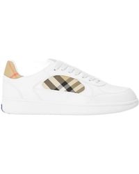 Burberry - Logo Sneakers - Lyst