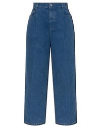 Marni - Logo Patch Jeans - Lyst