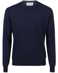 Ballantyne - Crew-Neck Fine-Knit Jumper - Lyst