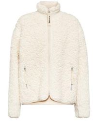Jil Sander - Faux Fur-Trimmed Cotton Jacket - Lyst