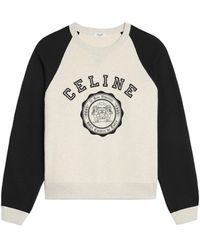 Celine - Blason Loose Sweatshirt - Lyst
