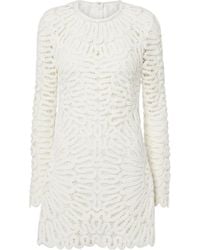 Jonathan Simkhai - Mccall Crochet Cotton Minidress - Lyst
