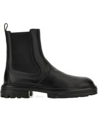Hogan - Contemporary Calfskin Ankle Boots - Lyst