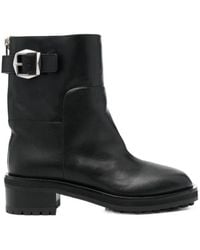 Jimmy Choo - Round-Head Short Boots - Lyst