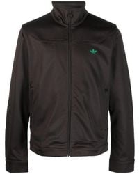 adidas Originals - X Wales Bonner Embroidered Trefoil Zipped Jacket - Lyst