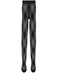 Burberry - Equestrian Knight Motif Knit Tights - Lyst