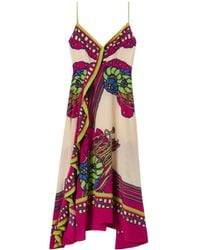 La DoubleJ - La Doublej Printed Midi Dress - Lyst