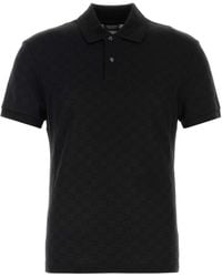 Gucci - Gg Technical Jersey Jacquard Polo Shirt - Lyst
