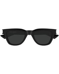 Saint Laurent - Eyewear Jacques Rectangular Sunglasses - Lyst