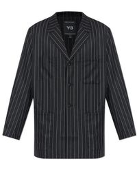 Y-3 - Pinstripe Refined Chore Coat - Lyst