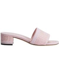 Dior - Amour Dentelle Heeled Slide - Lyst