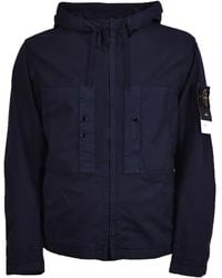 Stone Island - Drawstring Jacket - Lyst