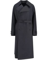 Lemaire - Trench Coat Whith Detachable Lining - Lyst