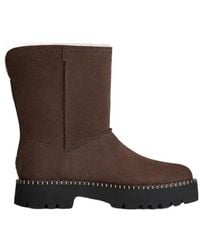 UGG - Uptowner Short Suede Boots - Lyst