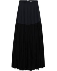 Jonathan Simkhai - Saryn Draped Jersey Skirt - Lyst