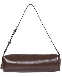 KHAITE - Kye Logo Stamp Shoulder Bag - Lyst