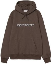 Carhartt - Logo Loose Fit Hoodie - Lyst