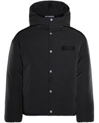 Jacquemus - Logo Patch Hooded Jacket - Lyst