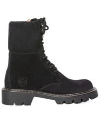Loewe - Sierra Combat Boot - Lyst