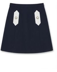 Valentino - Pattern Skirt - Lyst
