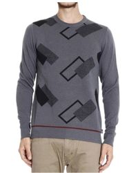 Armani Collezioni - Printed Pattern Pullover - Lyst