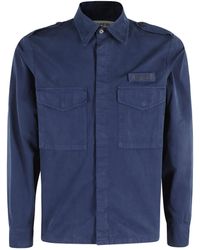 Aspesi - Cotton Shirt Jacket - Lyst