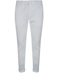 Dondup - Cuffed-Hem Trousers - Lyst