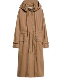 【関税＆送料込み】Max Mara Tambuto Oversized Organdy Parka Max Mara Tambuto Oversized Organdy Parka in Green | Lyst