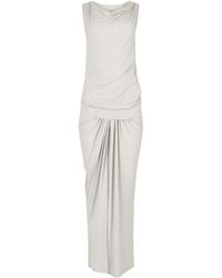 Entire studios - Draped Maxi Dress - Lyst