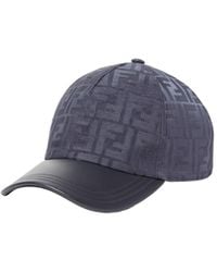 Fendi - Ff Jacquard Baseball Cap - Lyst