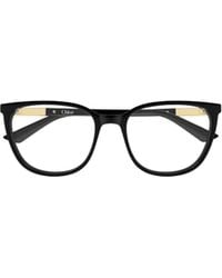 Chloé - Chloé Eyewear Square Frame Glasses - Lyst