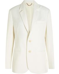 Victoria Beckham - Tailored Twill Blazer - Lyst
