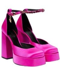 Versace - Medusa Aevitas Platform Heels - Lyst
