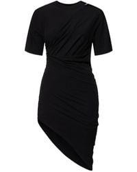 Mugler - Pendulous Knitted Mini Dress - Lyst