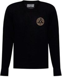 Versace Jeans Couture - Long Sleeve Sweater - Lyst