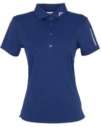 J.Lindeberg - Short-Sleeved Polo Shirt - Lyst