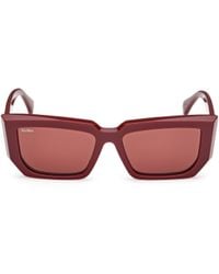 Max Mara - Logo Sunglasses - Lyst