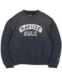 Kapital - Crew Neck Sweatshirt - Lyst