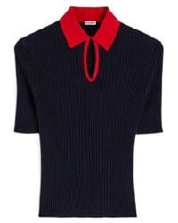Jil Sander - Lightweight Wool Polo T-Shirt - Lyst