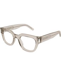 Saint Laurent - Eyewear Square Frame Glasses - Lyst